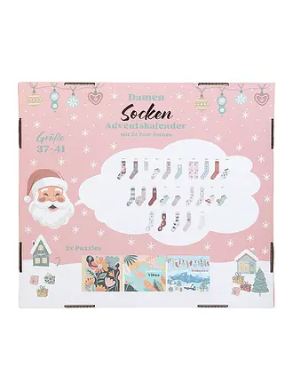 SOCKSWEAR | Socken Adventkalender PREMIUM bunt | 